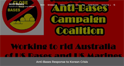Desktop Screenshot of anti-bases.org