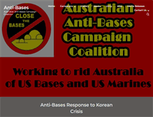 Tablet Screenshot of anti-bases.org
